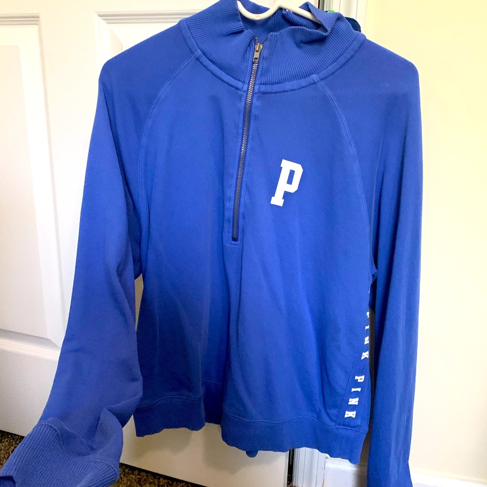 PINK half zip jacket